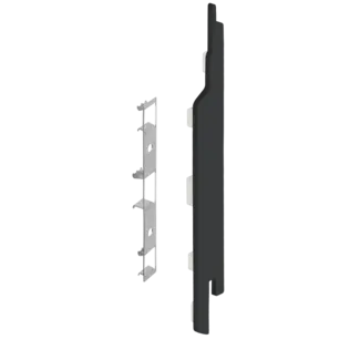 Keralit Eindkap voor 2814 rechts (5 stuks) - Nightblack