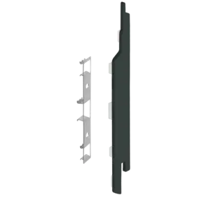Keralit Eindkappen 2814 rechts incl. connector (5 stuks) - Timbergreen (per stuk)