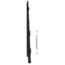 Keralit Eindkappen 2817 links incl. connector (5 stuks) - Zwart (per stuk)