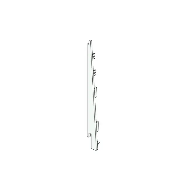 Keralit Eindkappen 2817 links incl. connector (5 stuks) - Antraciet (per stuk)