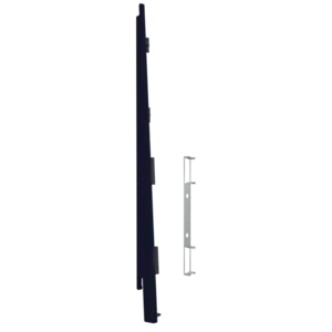 Keralit Eindkappen 2817 links incl. connector (5 stuks) - Monumentenblauw (per stuk)