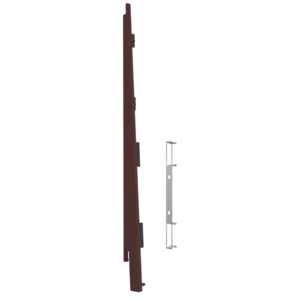Keralit Eindkappen 2817 links incl. connector (5 stuks) - Bruin eiken (per stuk)