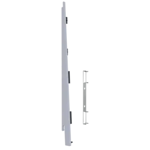 Keralit Eindkappen 2817 links incl. connector (5 stuks) - Wit eiken (per stuk)
