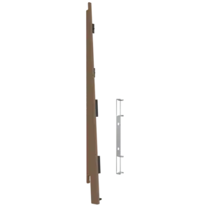 Keralit Eindkappen 2817 links incl. connector (5 stuks) - Natuur eiken (per stuk)