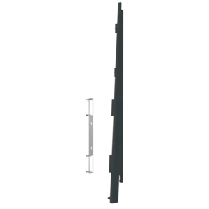 Keralit Eindkappen 2817 rechts incl. connector (5 stuks) - Antraciet (per stuk)
