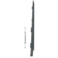 Keralit Eindkappen 2817 rechts incl. connector (5 stuks) - Basaltgrijs (per stuk)
