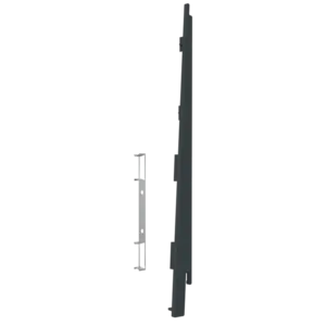 Keralit Eindkappen 2817 rechts incl. connector (5 stuks) - Zwartgrijs (per stuk)