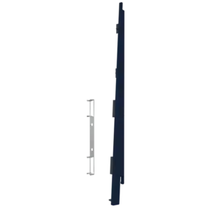 Keralit Eindkappen 2817 rechts incl. connector (5 stuks) - Staalblauw (per stuk)