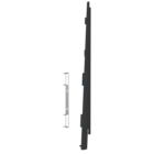 Keralit Eindkap voor 2817 rechts (5 stuks) - Zwart eiken