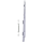 Keralit Eindkappen 2817 rechts incl. connector (5 stuks) - Wit eiken (per stuk)