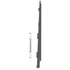 Keralit Eindkap voor 2817 rechts (5 stuks) - Taupe eiken