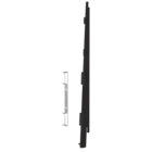 Keralit Eindkap voor 2817 rechts (5 stuks) - Donkerbruin