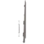Keralit Eindkappen 2817 rechts incl. connector (5 stuks) - Vergrijsd ceder (per stuk)