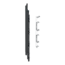 Keralit Eindkappen 2819 links incl. connector (5 stuks) - Monumentenblauw (per stuk)