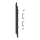 Keralit Eindkappen 2819 links incl. connector (5 stuks) - Zwart eiken (per stuk)