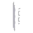 Keralit Eindkap voor 2819 links (5 stuks) - Wit eiken