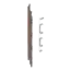 Keralit Eindkappen 2819 links incl. connector (5 stuks) - Taupe eiken (per stuk)