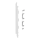 Keralit Eindkappen 2819 links incl. connector (5 stuks) - Wit (per stuk)