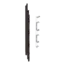 Keralit Eindkappen 2819 links incl. connector (5 stuks) - Donkerbruin (per stuk)