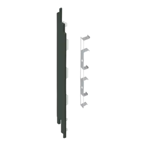 Keralit Eindkappen 2819 links incl. connector (5 stuks) - Donkergroen (per stuk)