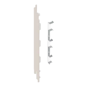 Keralit Eindkappen 2819 links incl. connector (5 stuks) - Crème (per stuk)