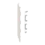 Keralit Eindkappen 2819 links incl. connector (5 stuks) - Crème (per stuk)
