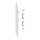 Keralit Eindkappen 2819 links incl. connector (5 stuks) - Snowwhite (per stuk)