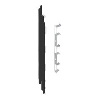 Keralit Eindkap voor 2819 links (5 stuks) - Nightblack
