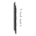 Keralit Eindkappen 2819 links incl. connector (5 stuks) - Nightblack (per stuk)