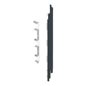 Keralit Eindkappen 2819 rechts incl. connector (5 stuks) - Monumentenblauw (per stuk)