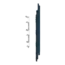 Keralit Eindkappen 2819 rechts incl. connector (5 stuks) - Staalblauw (per stuk)