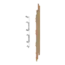 Keralit Eindkappen 2819 rechts incl. connector (5 stuks) - Natuur eiken (per stuk)