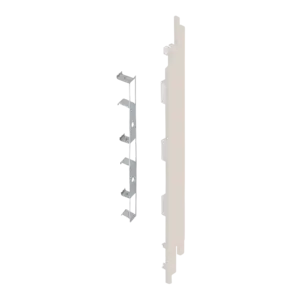 Keralit Eindkappen 2819 rechts incl. connector (5 stuks) - Crème (per stuk)
