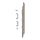 Keralit Eindkappen 2819 rechts incl. connector (5 stuks) - Vergrijsd ceder (per stuk)