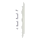 Keralit Eindkappen 2819 rechts incl. connector (5 stuks) - Snowwhite (per stuk)