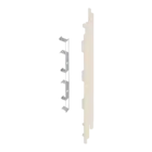 Keralit Eindkap voor 2819 rechts (5 stuks) - Sandcream