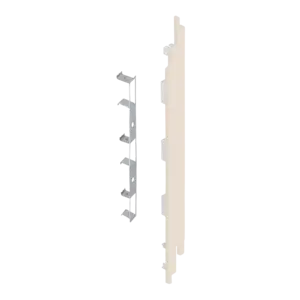Keralit Eindkappen 2819 rechts incl. connector (5 stuks) - Sandcream (per stuk)