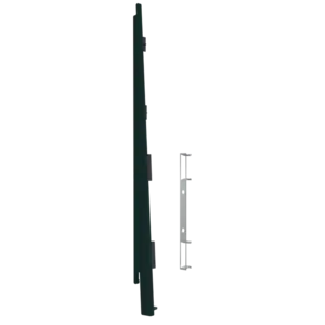 Keralit Eindkappen 2817 links incl. connector (5 stuks) - Donkergroen (per stuk)