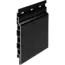 Keralit Sponningdeel 143 mm – Grafietzwart (1 x 600 cm)