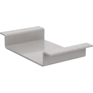 Heering Verholen ondergoot 120 mm - Grijs