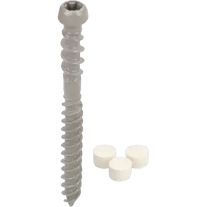 Unipanel Schroef 4x50 (100 stuks incl. dopjes)