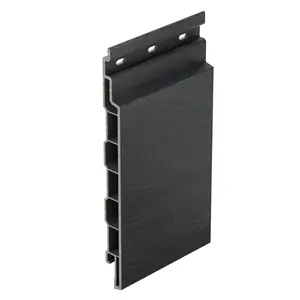 Keralit Sponningdeel 167 mm - Zwart eiken (1 x 600 cm)