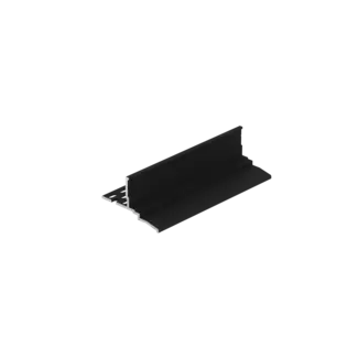 Keralit Startprofiel horizontaal 22 mm  ventilatie - Zwart