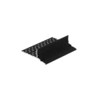 Keralit Startprofiel verticaal 50 mm  ventilatie - Zwart