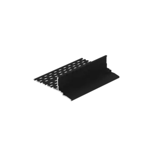 Keralit Startprofiel verticaal 50 mm ventilatie - Zwart (1 x 400 cm)