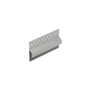 Keralit Trim / kraal ventilerend aansluitprofiel 10 mm – Grijs (1 x 600 cm)