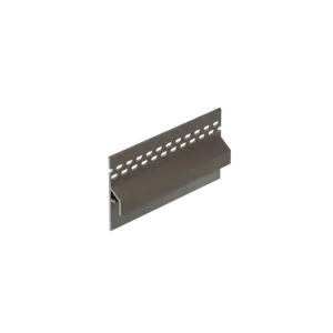 Keralit Trim / kraal ventilerend aansluitprofiel 10 mm - Kwartsgrijs (1 x 600 cm)