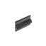 Keralit Trim / kraal ventilerend aansluitprofiel 10 mm - Antraciet (1 x 600 cm)