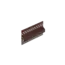 Keralit Trim / kraal ventilerend aansluitprofiel 10 mm - Mahonie (1 x 600 cm)