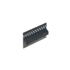 Keralit Trim / kraal ventilerend aansluitprofiel 10 mm - Monumentenblauw